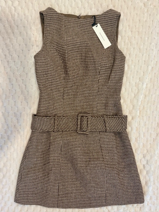Commense Dresses & Skirts - NWT Commense Houndstooth Belted Dress, XS